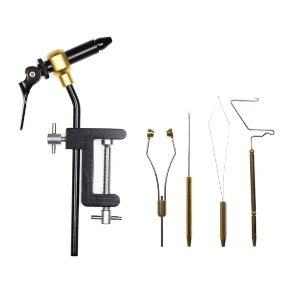 Versatile Maxbell Rotary Fly Tying Vise Whip Finisher for Fly Fishing Tying Flies Accessories Responsible