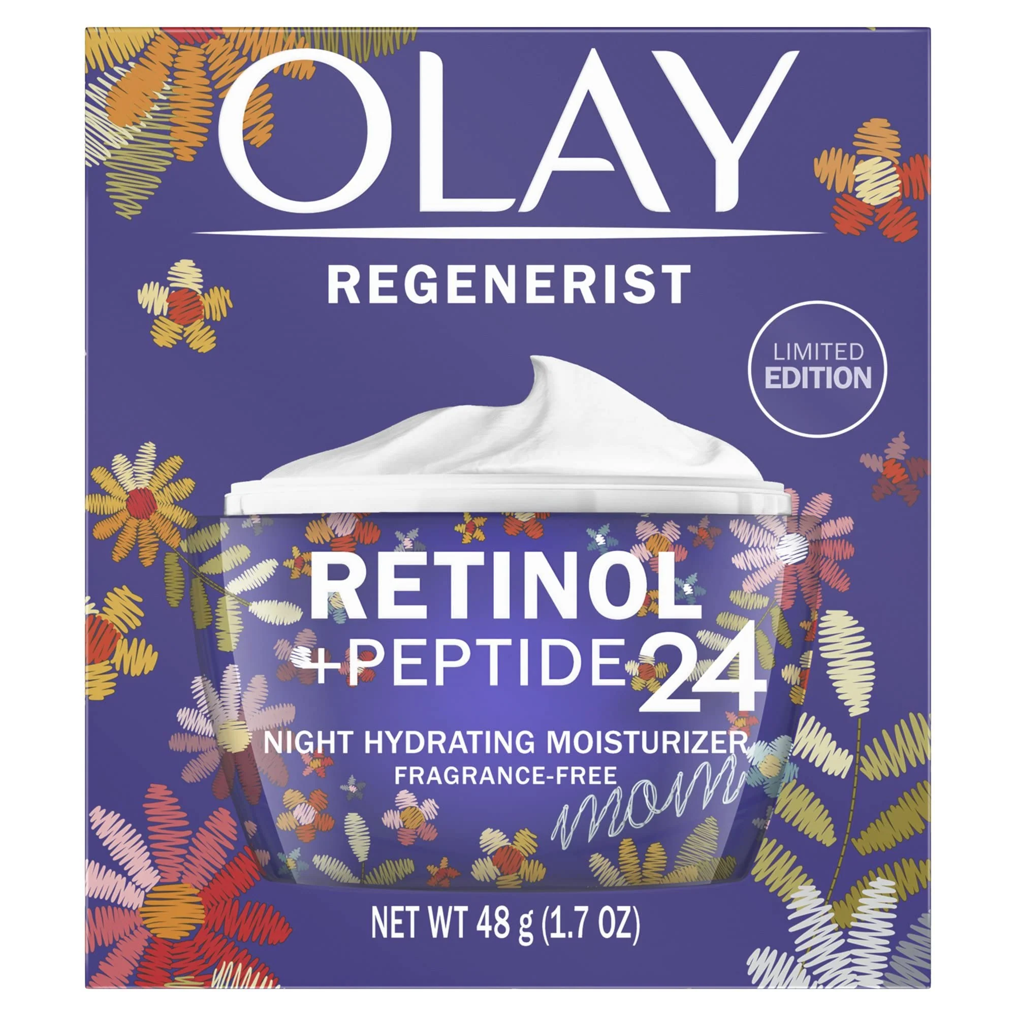 Top-Quality Olay Regenerist Retinol 24 Night Facial Moisturizer Anti-Aging Night Cream Limited Edition 1.7 fl oz Effective