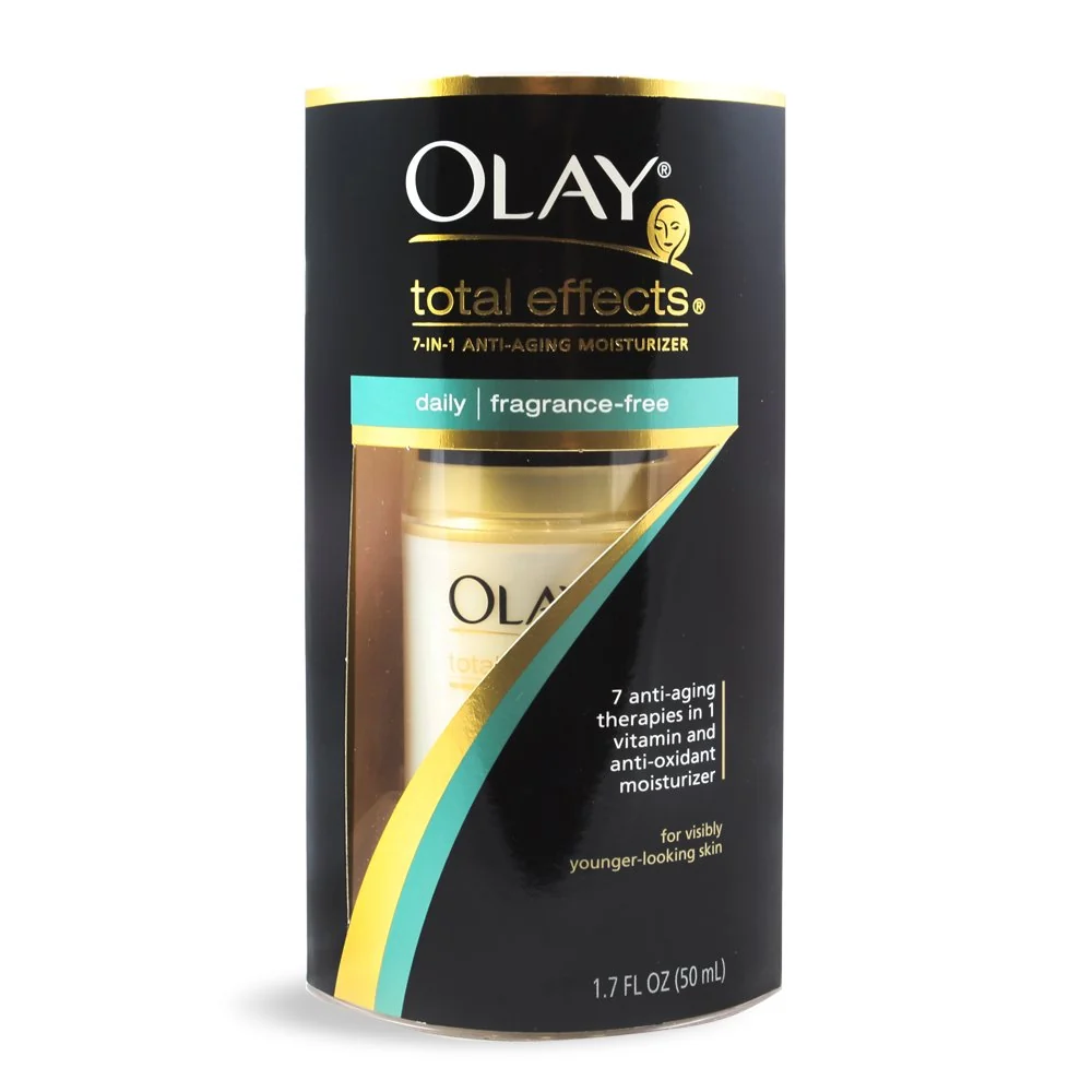 Practical Olay Total Effects 7-in-1 anti aging Moisturizer two pack Elegant