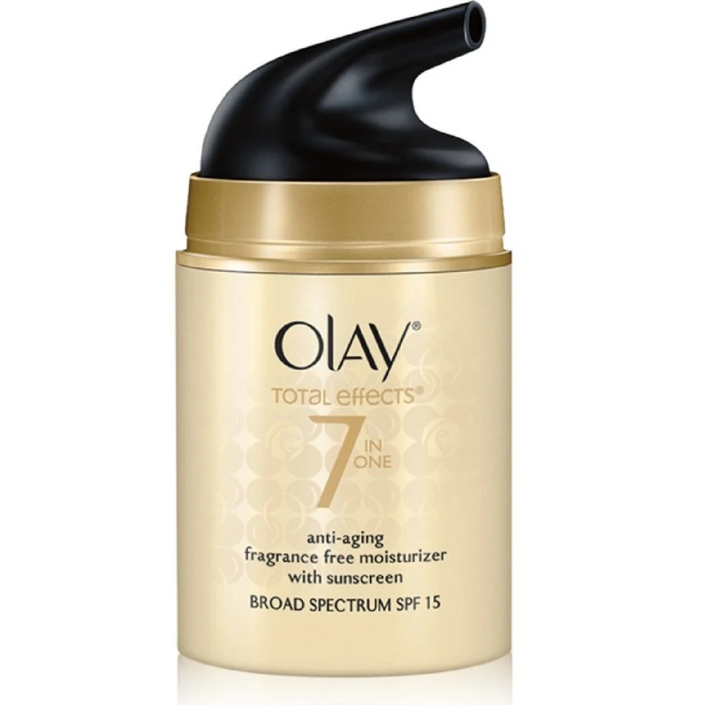 Next-Generation Total Effects 7-in-1 Anti-Aging Face Moisturizer with SPF 15 Fragrance- 1.7 oz Pack of 3 Lightweight