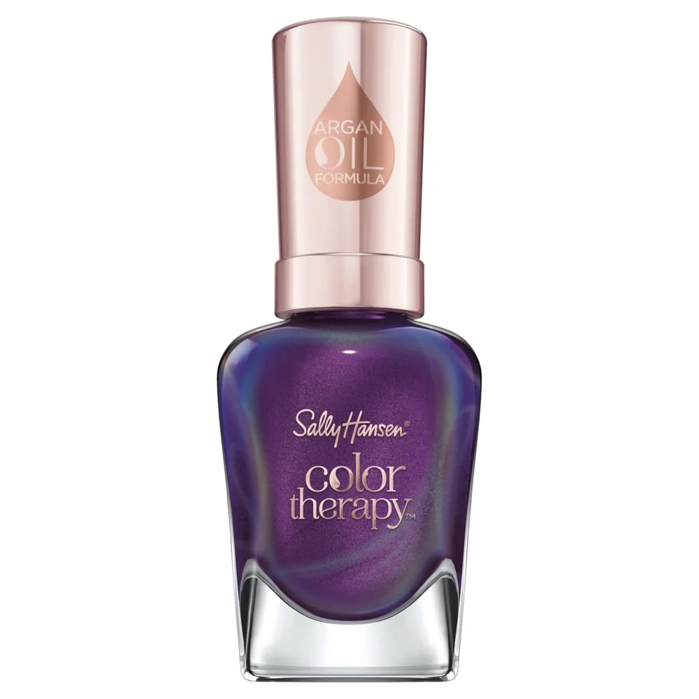Expertly Made Sally Hansen Color Therapy Nail Polish Plum Euphoria 402 Smart