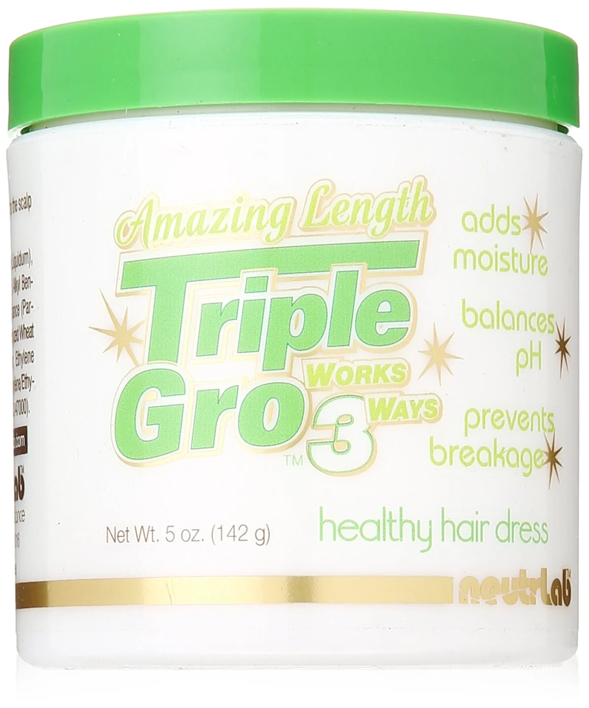 Natural Neutrlab Triple Grow Healthy Hair Dress Formula 5 Ounce Elite