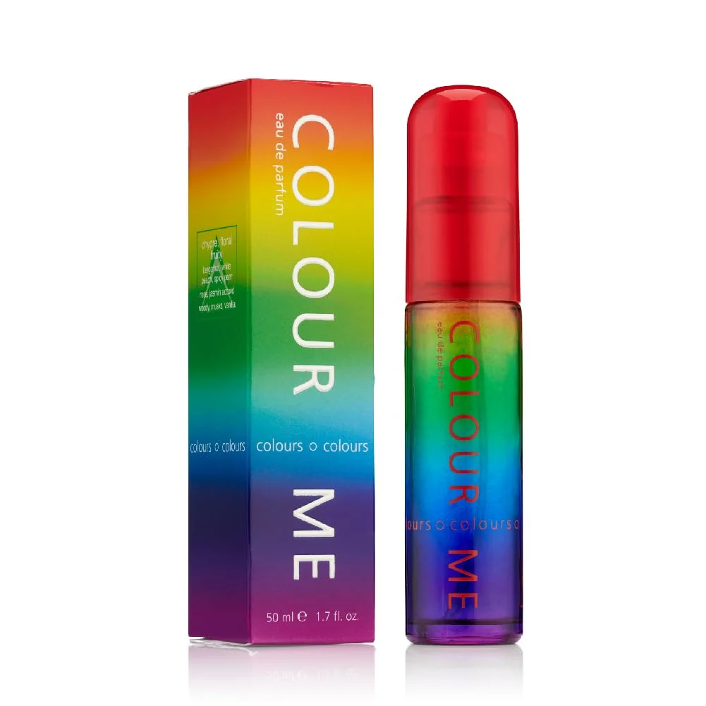 Specialty COLOUR ME Milton-Lloyd Colours - Eau de Parfum for Women - Rose Vanilla Perfume for Women - Floral Chypre Fragrances - Long Lasting Perfume - 1.7 oz Efficient