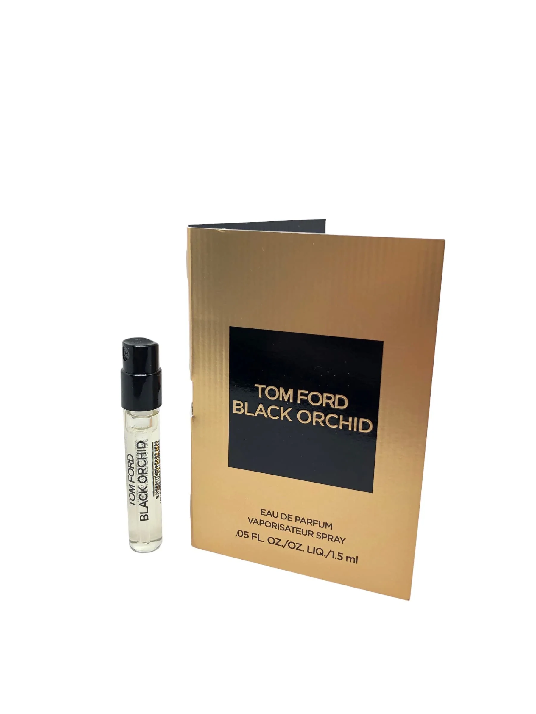Official Tom Ford Black Orchid Eau De Parfum Spay Sample Vial .05oz 1.5ml Easy-to-Use