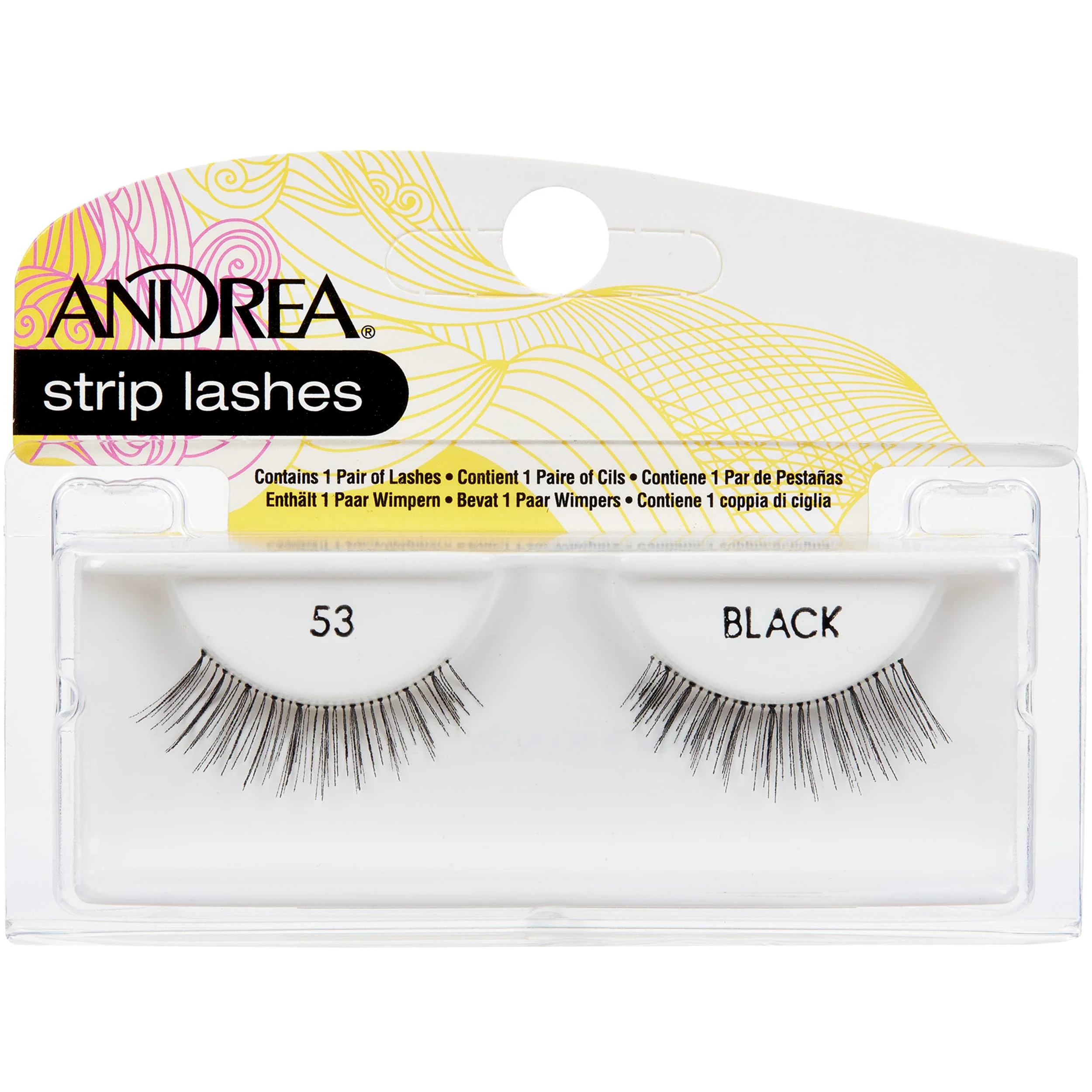 High-Grade Andrea Mod Strip Lash Pair Style 53 Unique