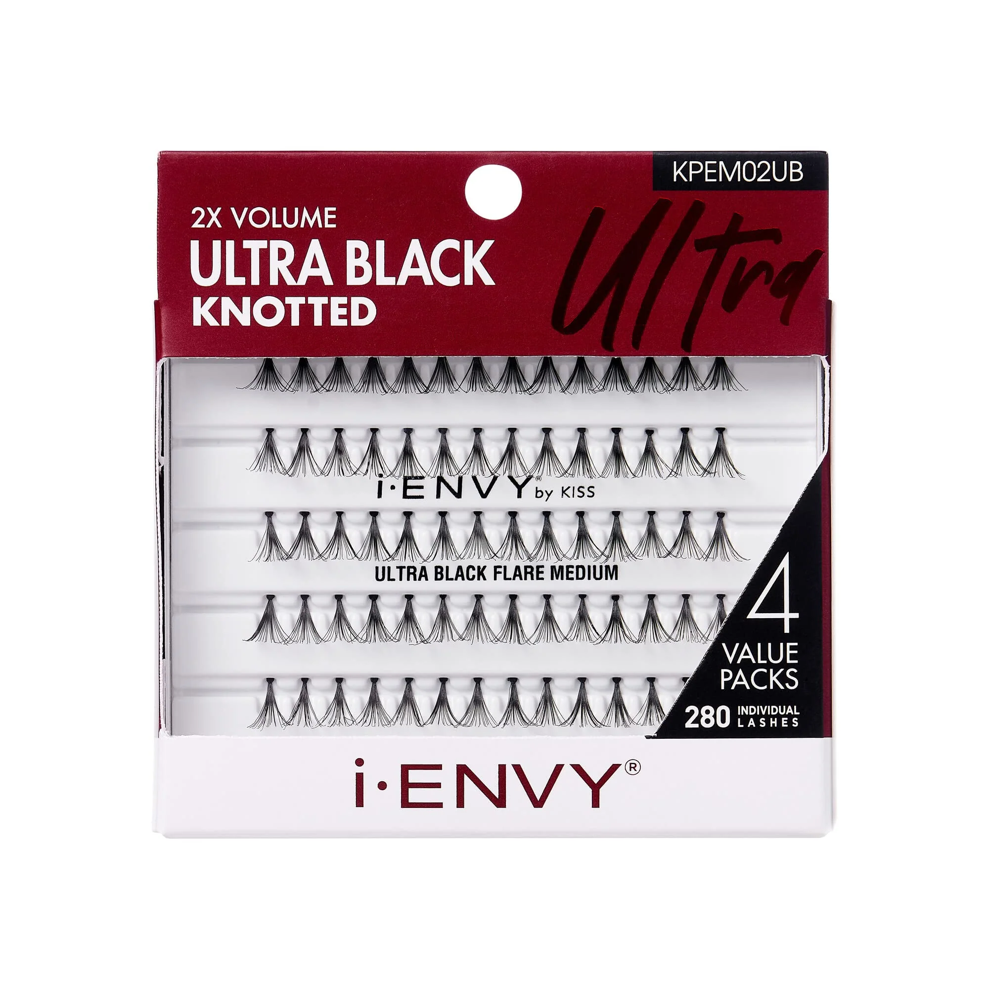 Safe Kiss I Envy Ultra Black Lashes Medium Reusable