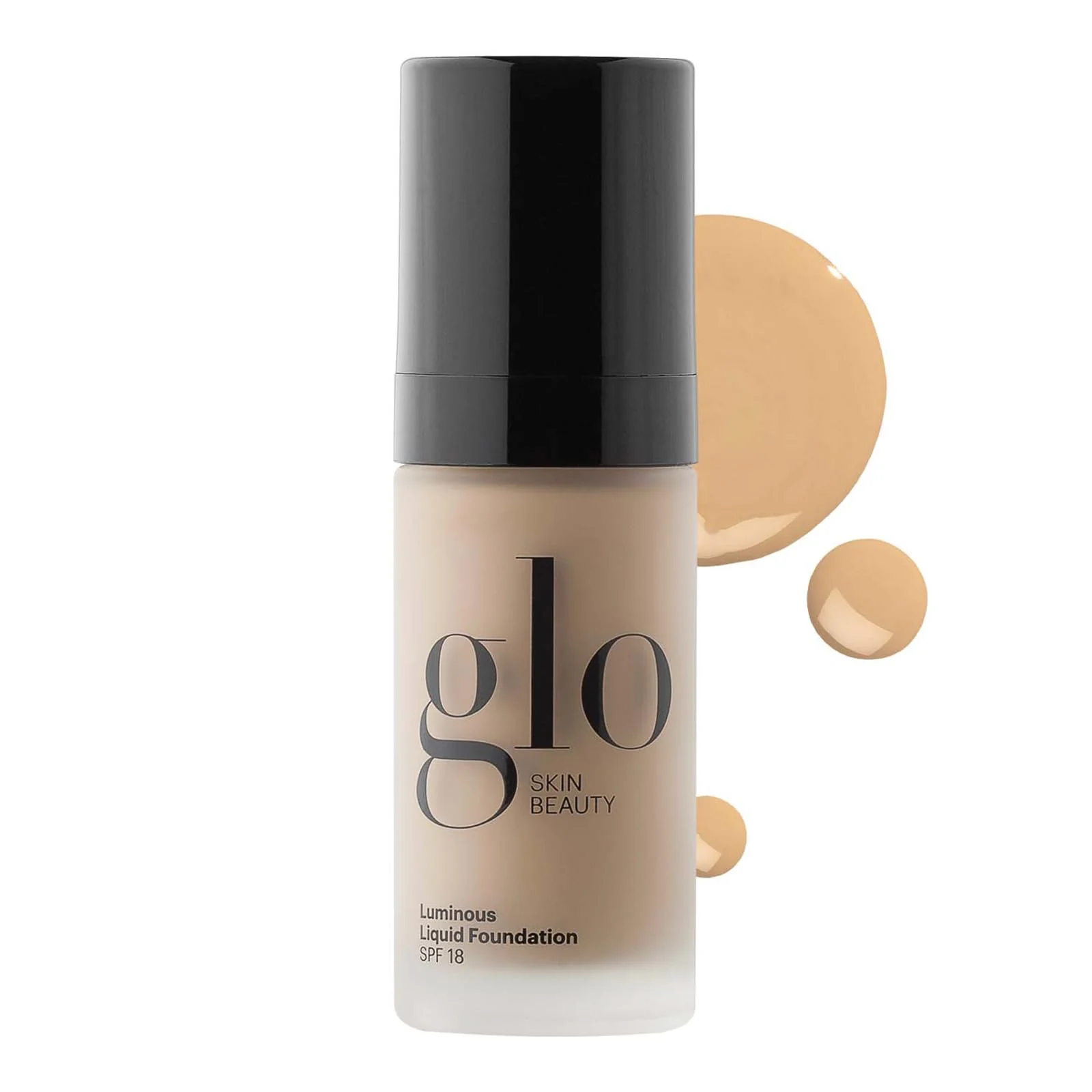 Smart Glo Skin Beauty Luminous Liquid Mineral Foundation Makeup with SPF 18 Tahini - Improves Uneven Skin Tone Smooths Corrects Imions Sheer Unique