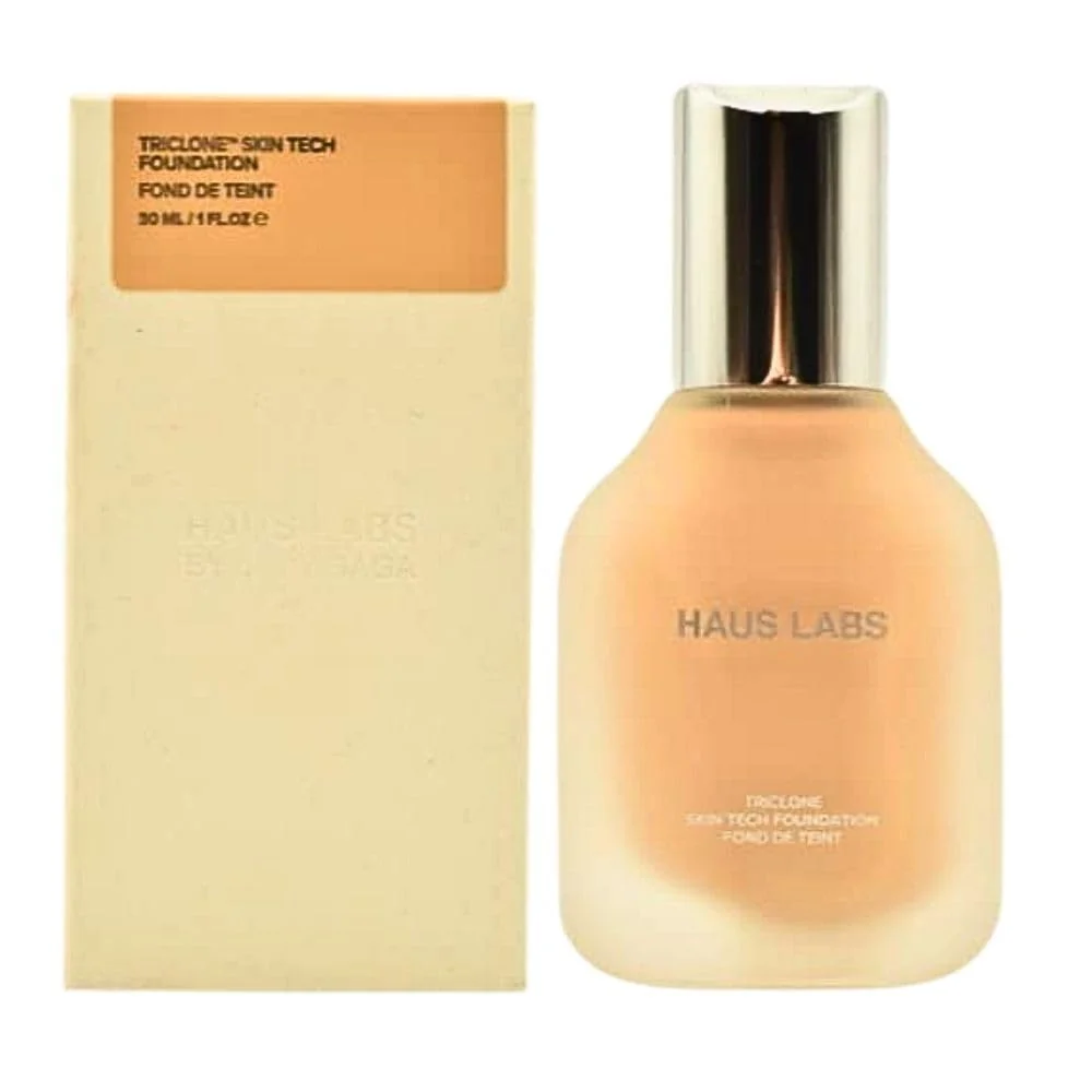 Exceptional HAUS LABS BY LADY GAGA Triclone Skin Tech Medium Coverage Foundation with Fermented Arnica 210 Light Medium Neutral Long-Lasting