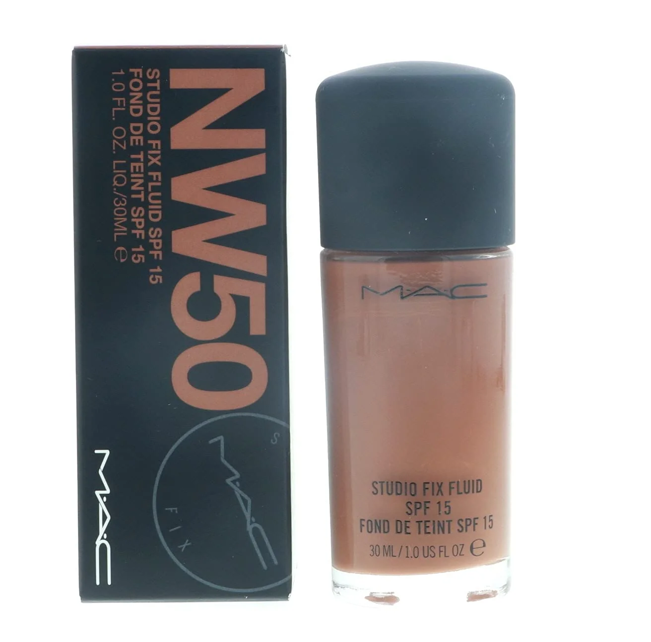 Classic MAC Studio Fix Fluid Foundation SPF15 NW50 Fine Crafted