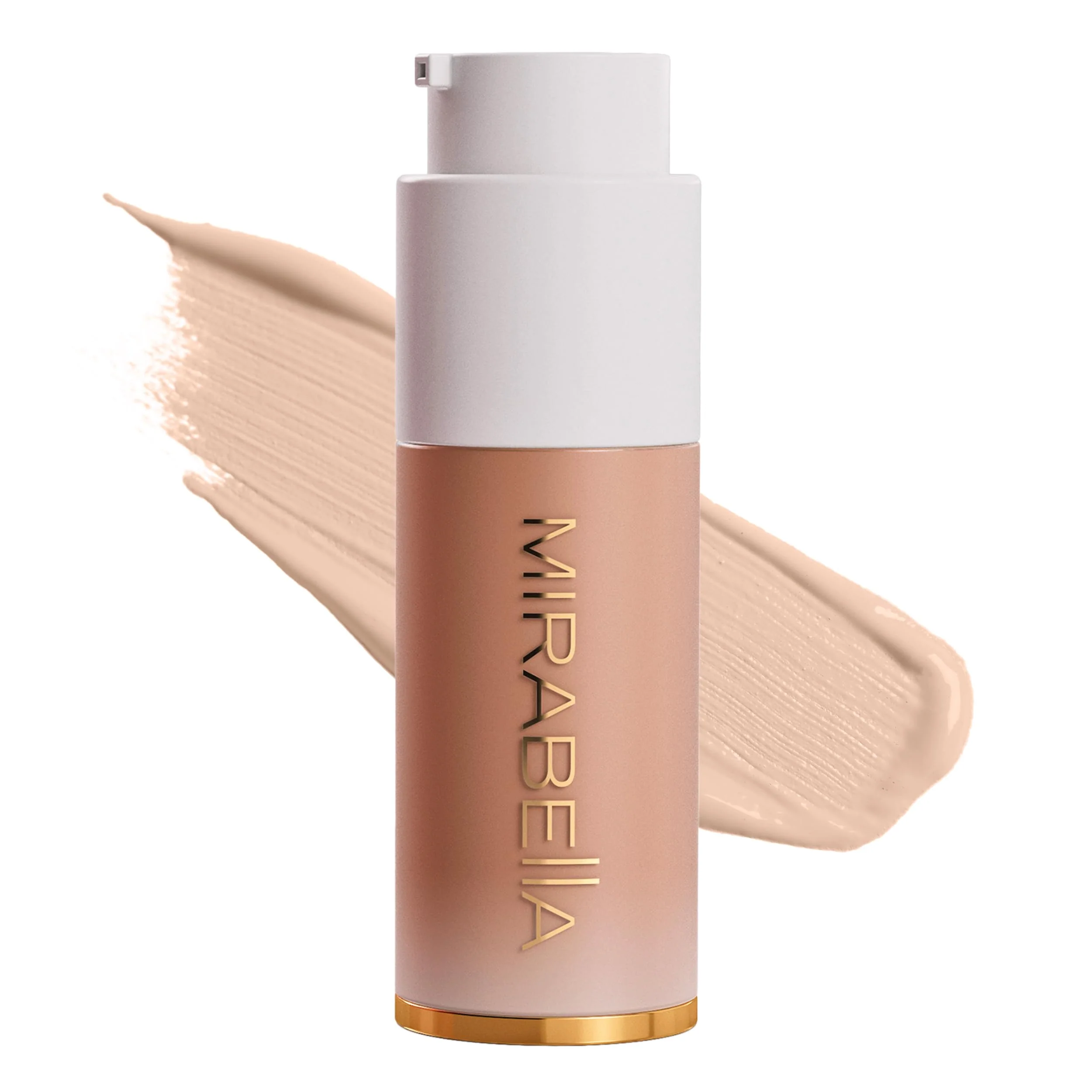 High-Quality MIRABELLA - Invincible for All HD Liquid Foundation Moisturizing Face Products for All Skin Types Full-Coverage Lightweight Foundation Makeup Top-Quality