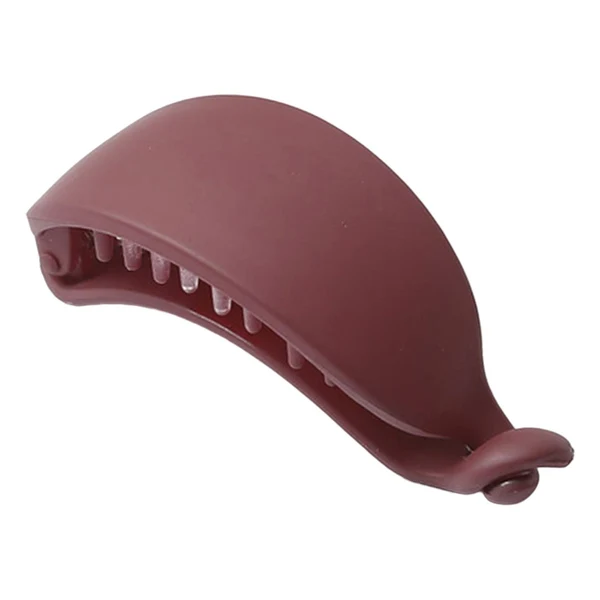 World-Class Maxbell Hair Clip Ponytail Holder Headdress Barrette Headwear for Women Wine Red High-Performance