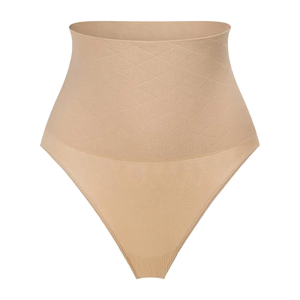 Relaxed Maxbell Fashion Women Shaperwear Trimmer Tummy Control Panties for Club Daily Wear Beige Small Detailed