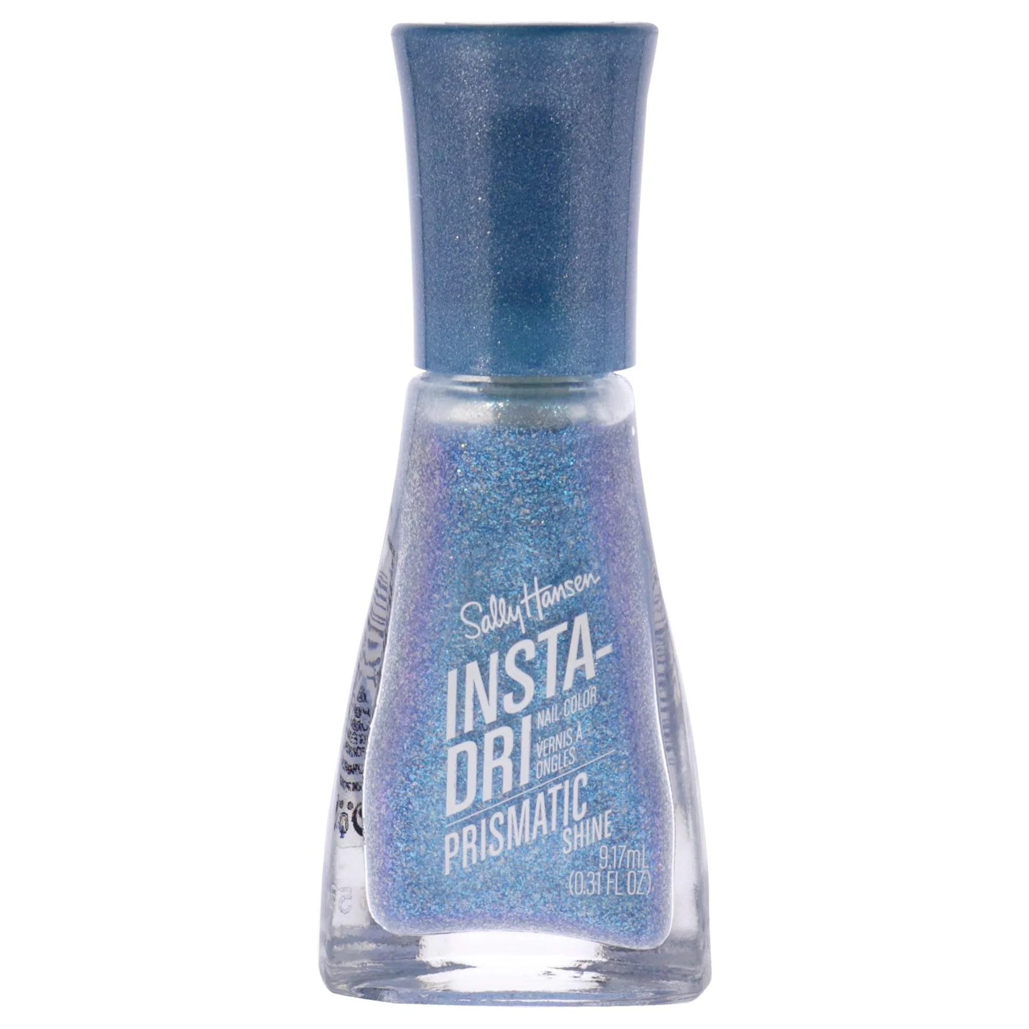 Recyclable Insta-Dri Nail Color - 025 Cosmic Blu by Sally Hansen for Women - 0.31 oz Nail Polish Next-Generation