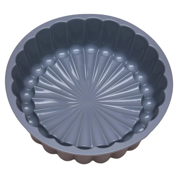Traditional Maxbell Silicone Cake Pans Mold Cheesecake Baking Pan for Baking Grey User-Friendly