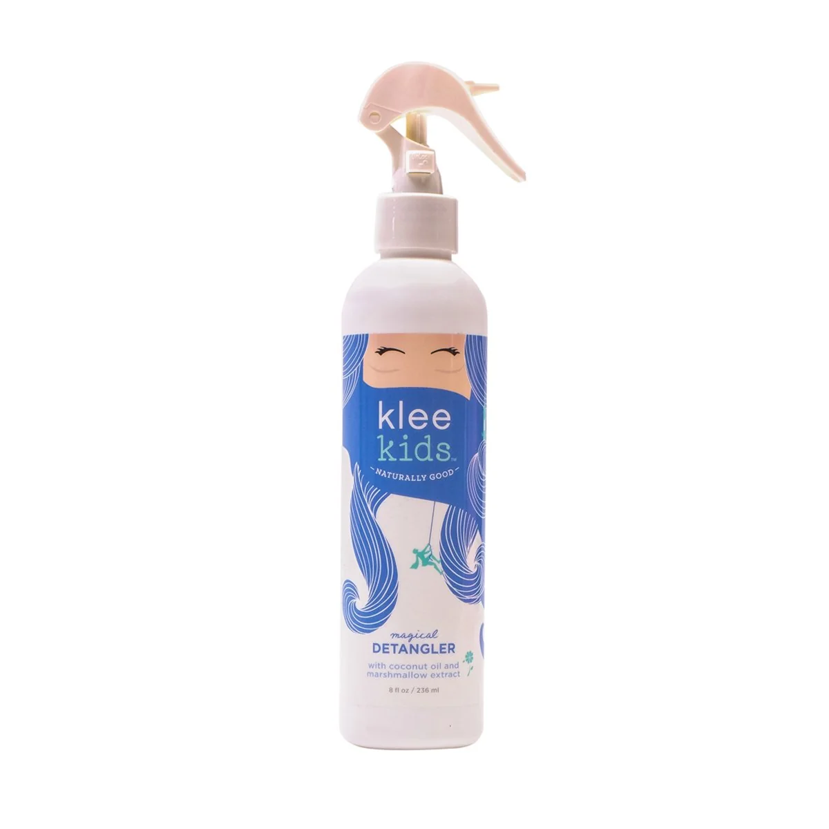 Sustainable Klee Kids Natural al Detangler with Coconut Oil Marshmallow Extract and Other Organic and Natural Botanicals. 8 oz. Toxin . NO Sulfate NO Sophisticated
