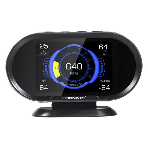Luxury Maxbell Car HUD Display Digital Displays Speed Projector for OBD II Enabled Vehicles Professional