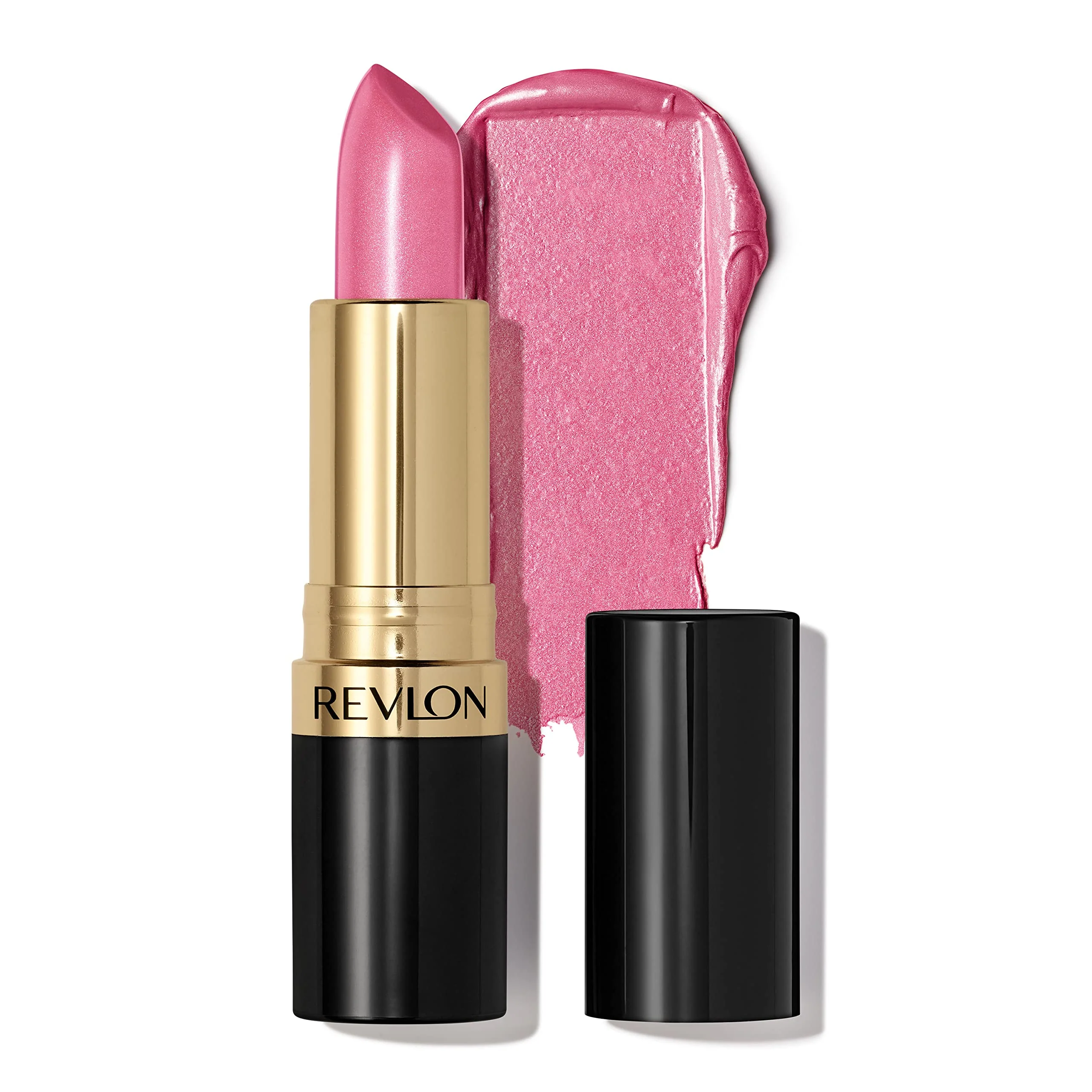 Premium Material Revlon Super Lustrous Lipstick Creamy Formula For Soft Fuller-Looking Lips Moisturized Feel 450 Gentlemen Prefer Pink 0.15 oz Next-Generation