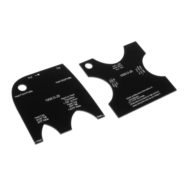 Consistent Maxbell Guitar Neck Mold Template Reference Repair Leveling Luthier 1958 D-28 Detailed