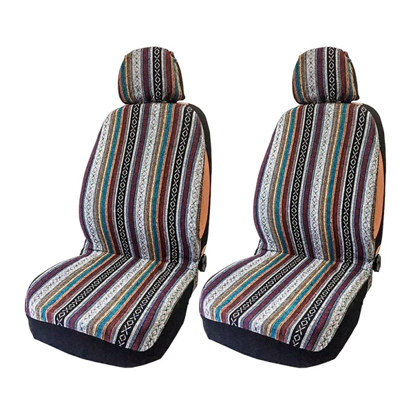 Lightweight Maxbell 4pcs Auto Seat Covers Headrest Universal for Sedan Car Truck SUV Van High-End