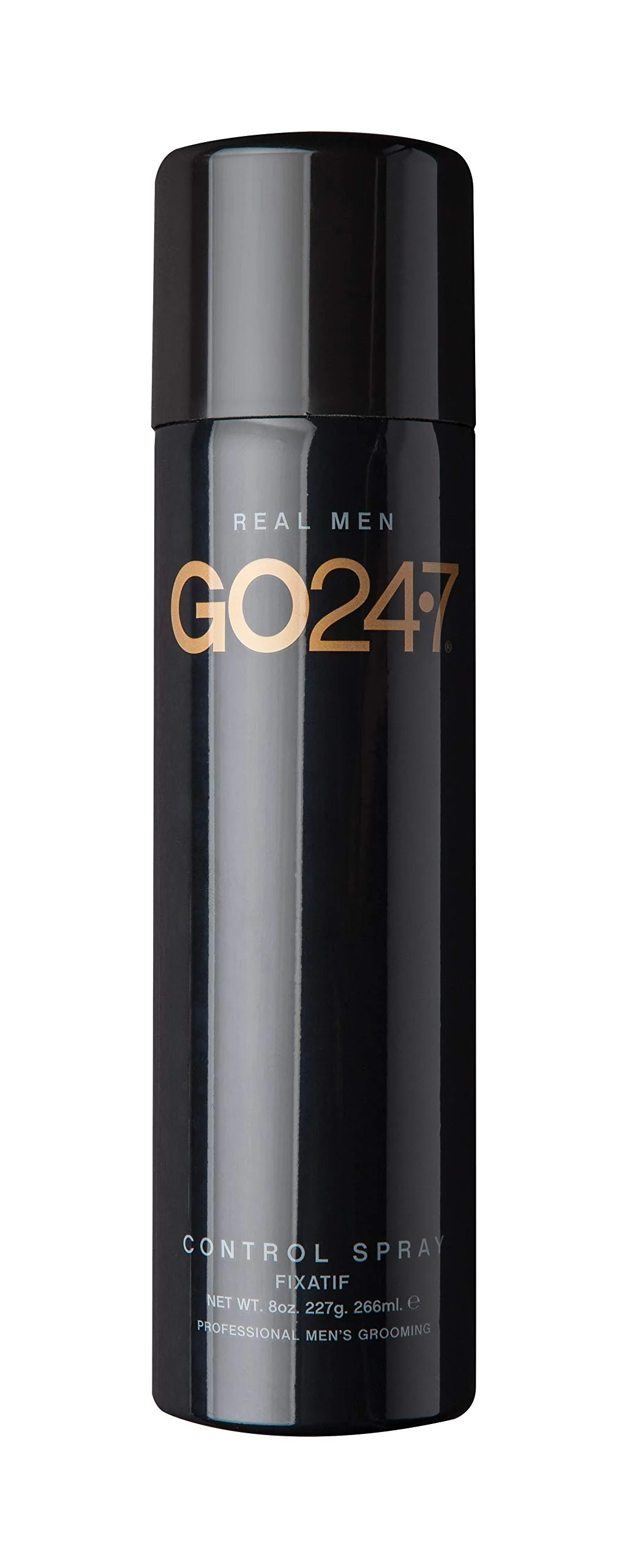 Fast GO247 Control Spray - Strong Hold Finishing Spray for Men - Brushable Flake- Formula - Locks In Style with Lasting Hold - Adds Natural Looking