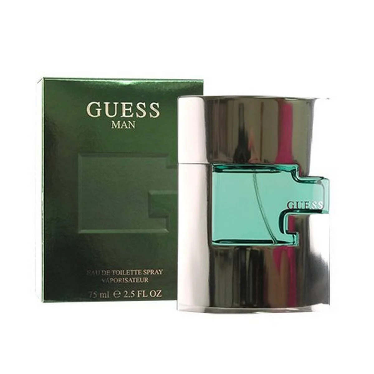Luxury Guess Man by Guess for Men - 2.5 Ounce EDT Spray Convenient