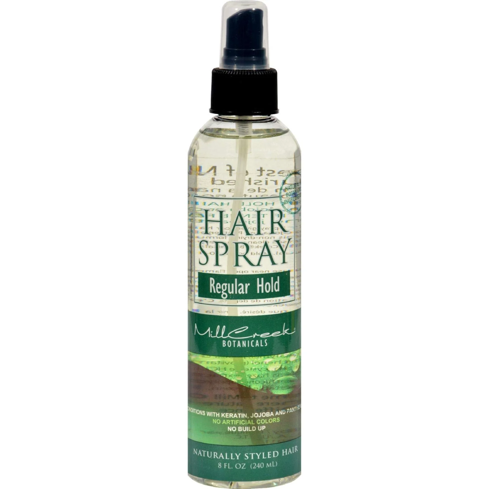 Eco-Friendly Hair Spray Regular Hold Mill Creek 8 oz Spray Exceptional