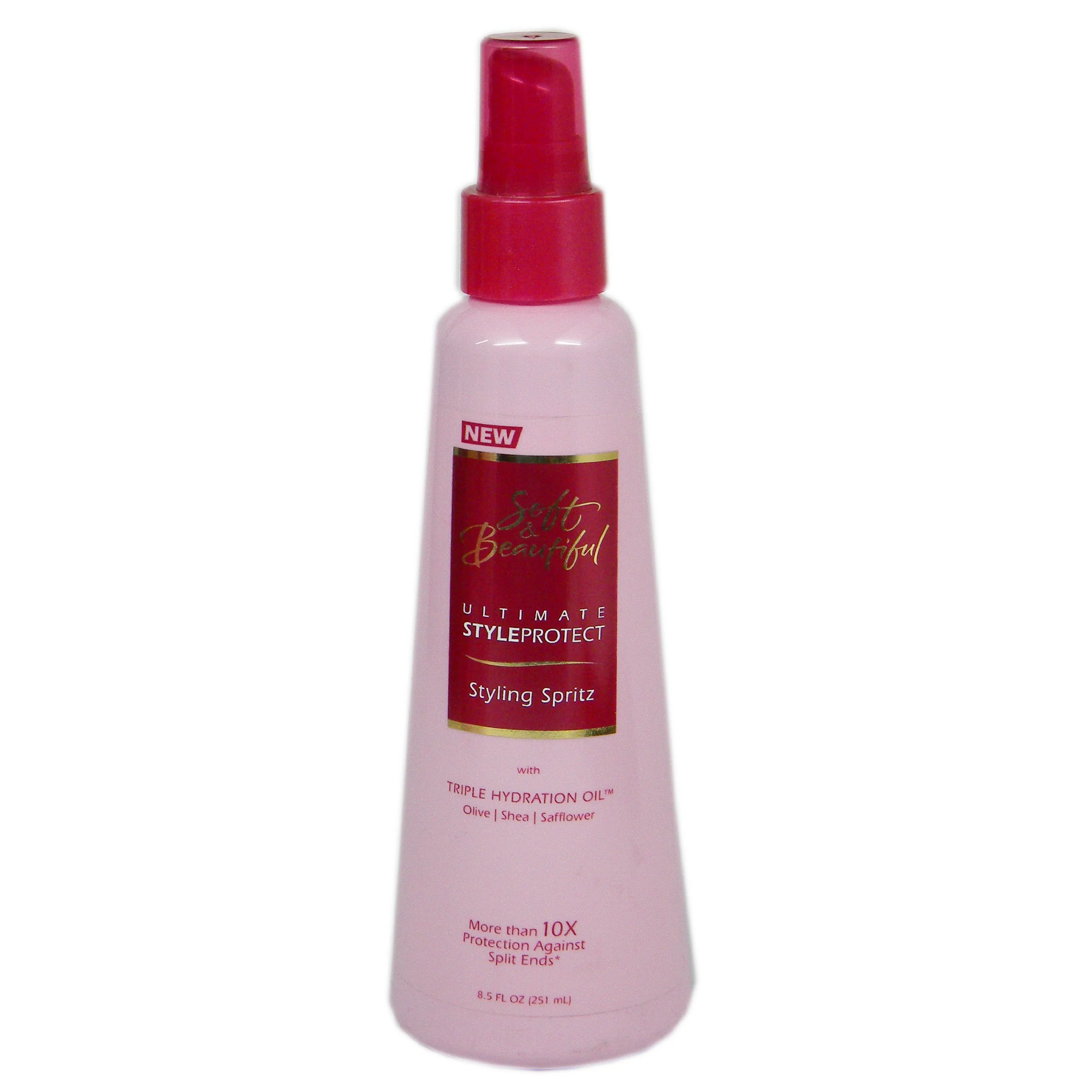 Reusable Soft and Beautiful Style Protect Styling Spritz 8.5oz Elegant