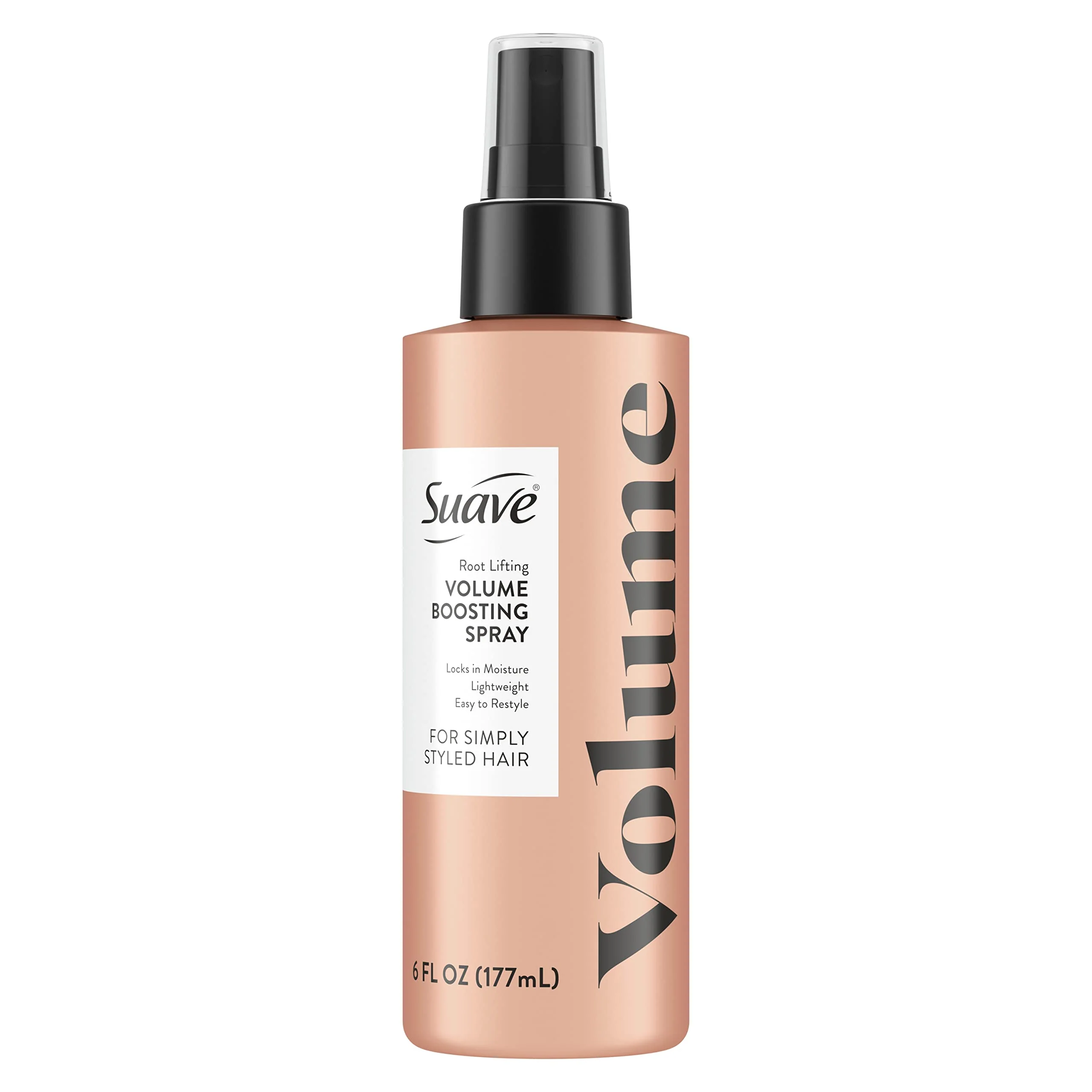 Versatile Suave Simply Styled Lightweight Root Lifting Hair Spray Volume Boost Hairspray Hair Volumizer for Weightless Volume 6 oz Consistent