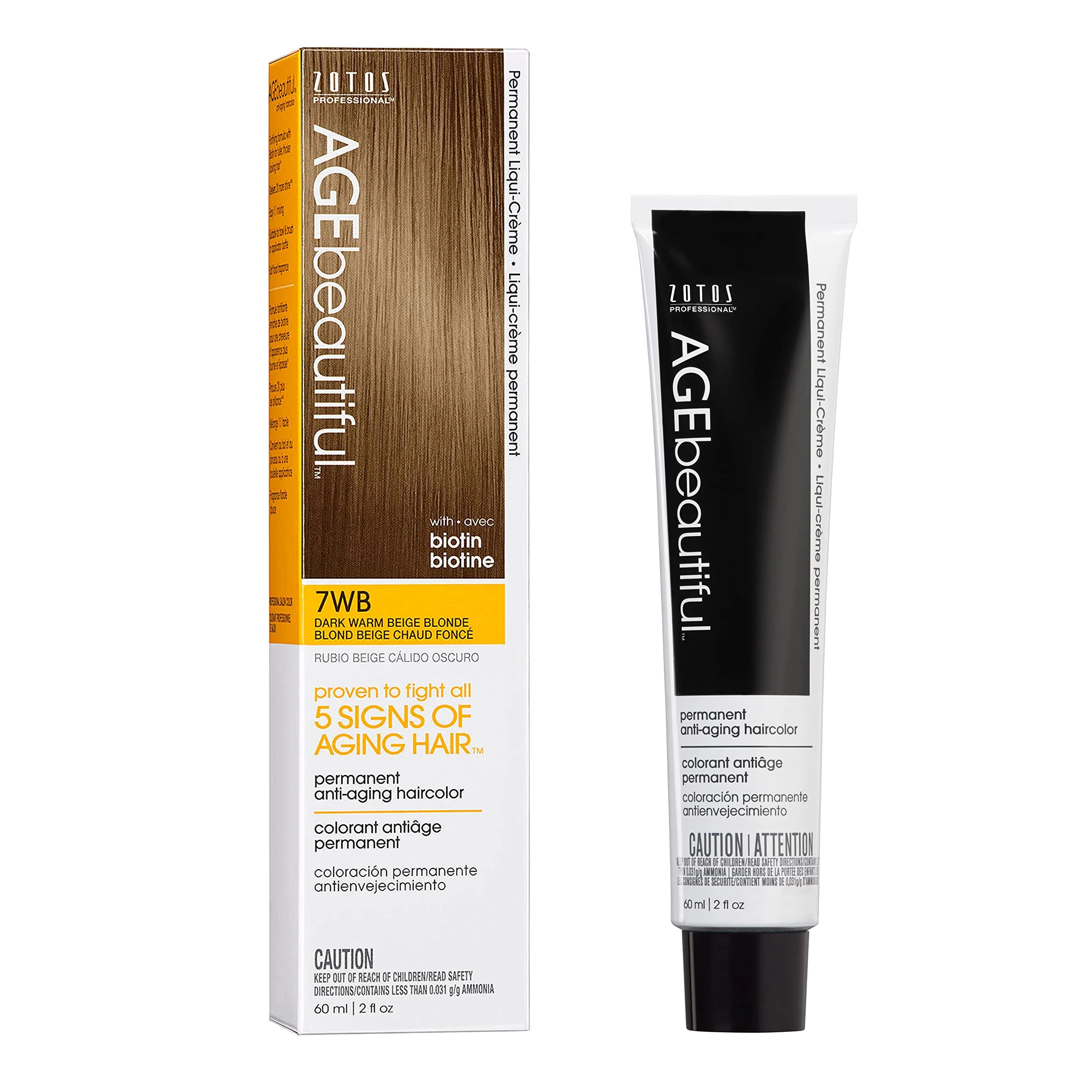Powerful AGE beautiful Permanent Hair Color Dye Liqui Creme Lightweight
