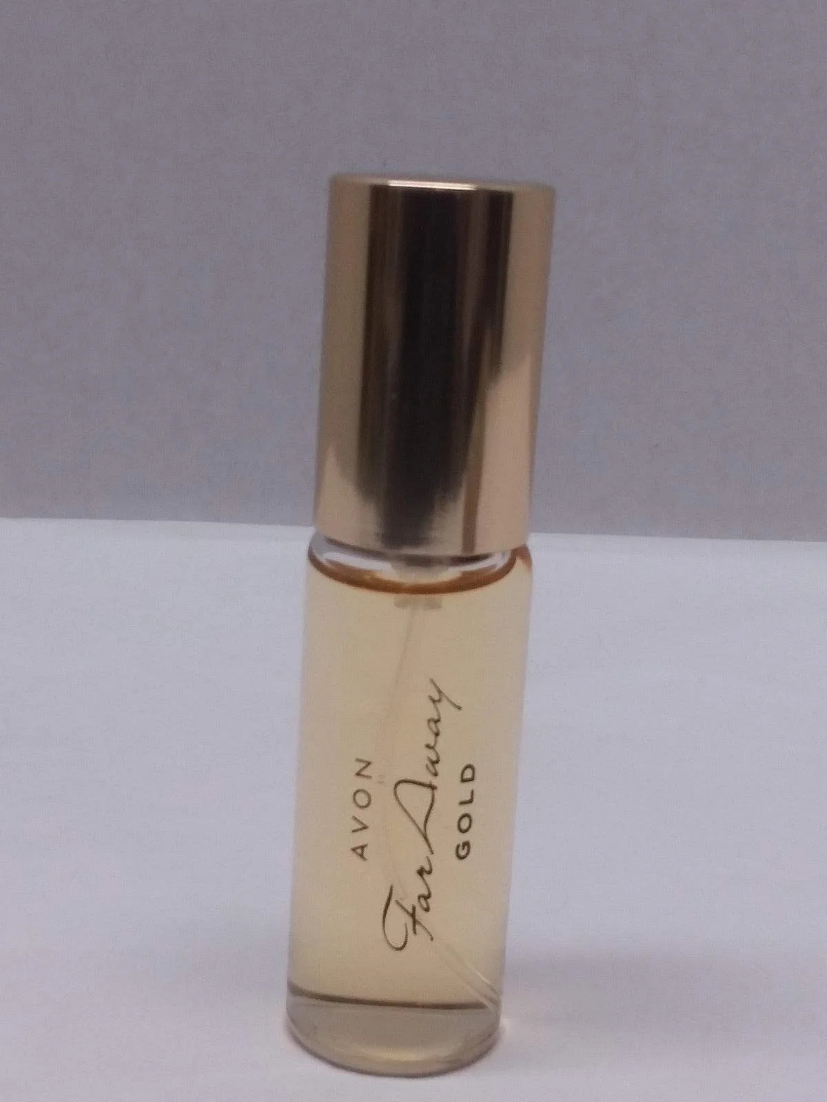 Recyclable AVON Far Away Gold Eau De Parfum Travel Spray - 0.5 Fl Oz Durable