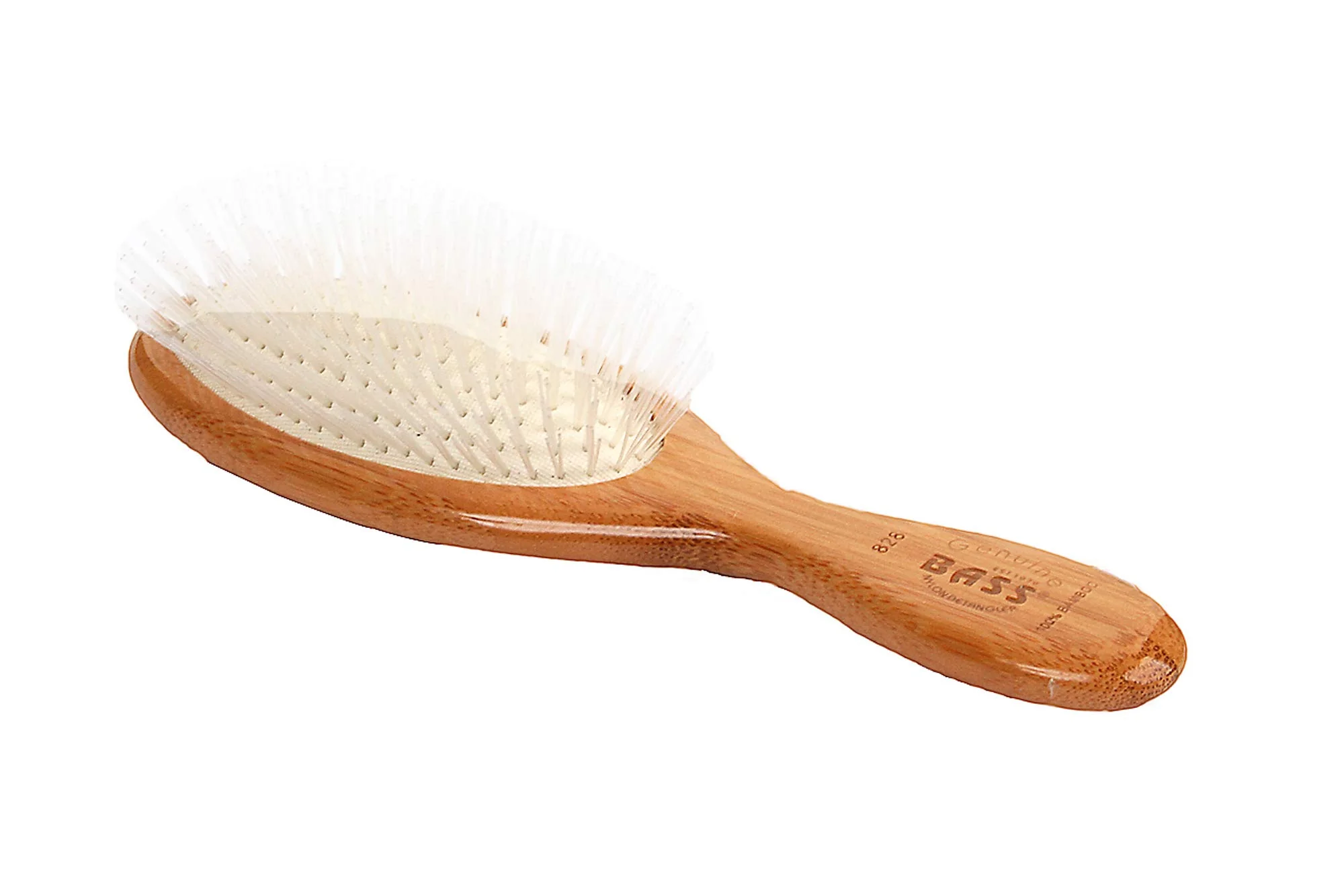 Original Design Bass Brushes Purse Size Oval Nylon Brush 1 EA Expertly Made