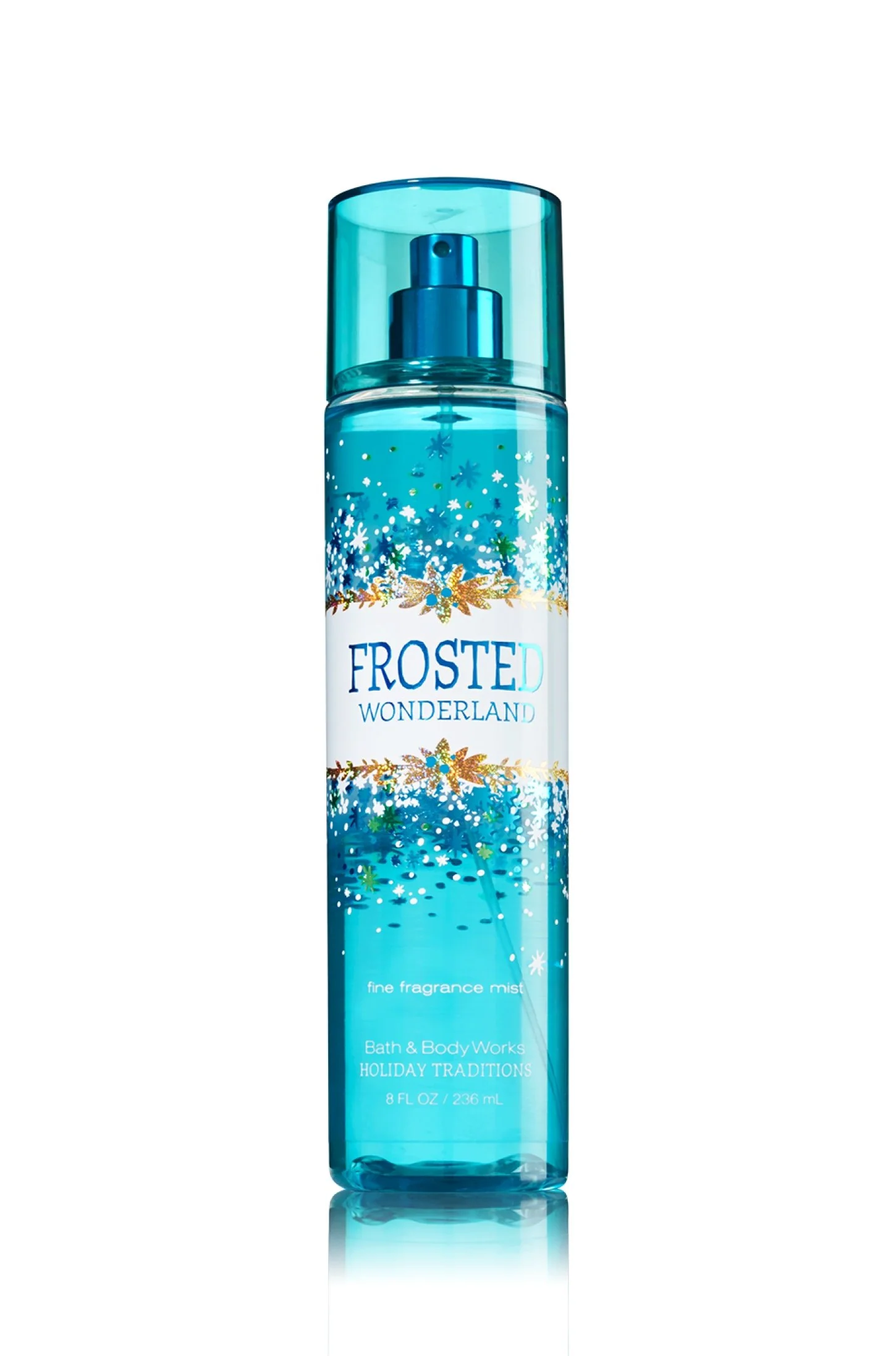 Consistent Bath and Body Works Frosted Wonderland 8 Oz Fine Fragrance Mist 2014 Design Natural