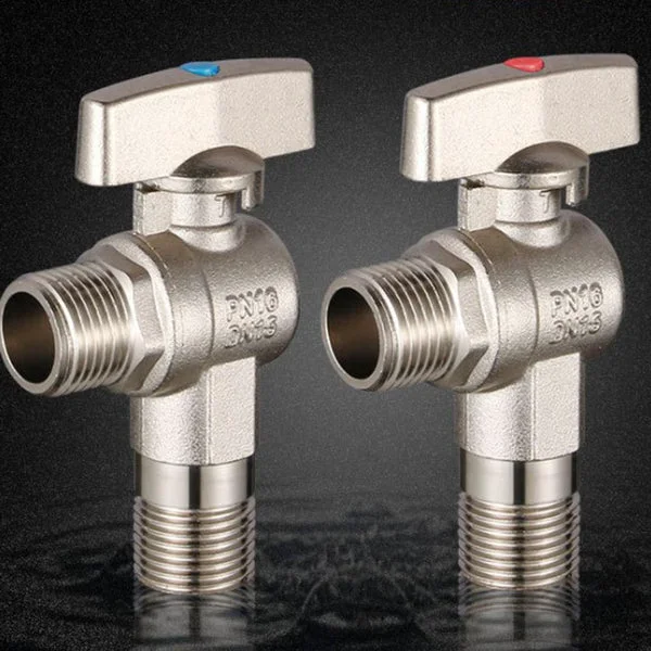 Eco-Friendly Maxbell G1 2 Brass Shower Shut off Faucet Valve Diverter Cold Hot Water Mixer Blue Point Dependable
