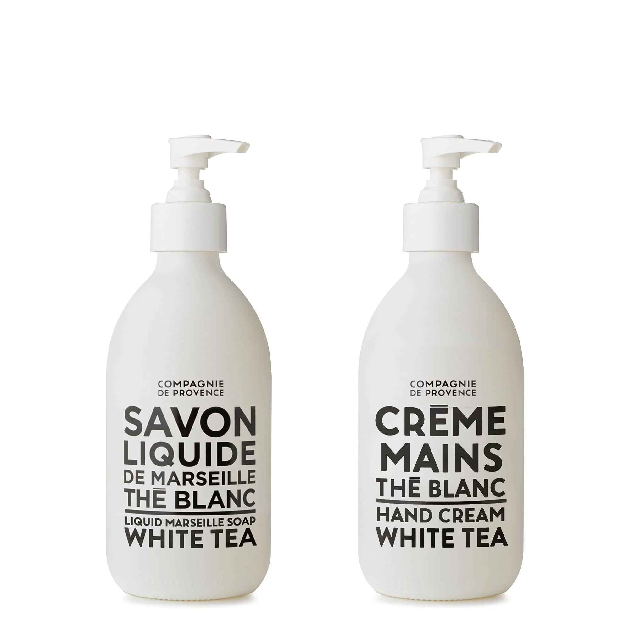 Relaxed Compagnie de Provence - Liquid Soap and Luxury Hand Cream - White Tea Contemporary