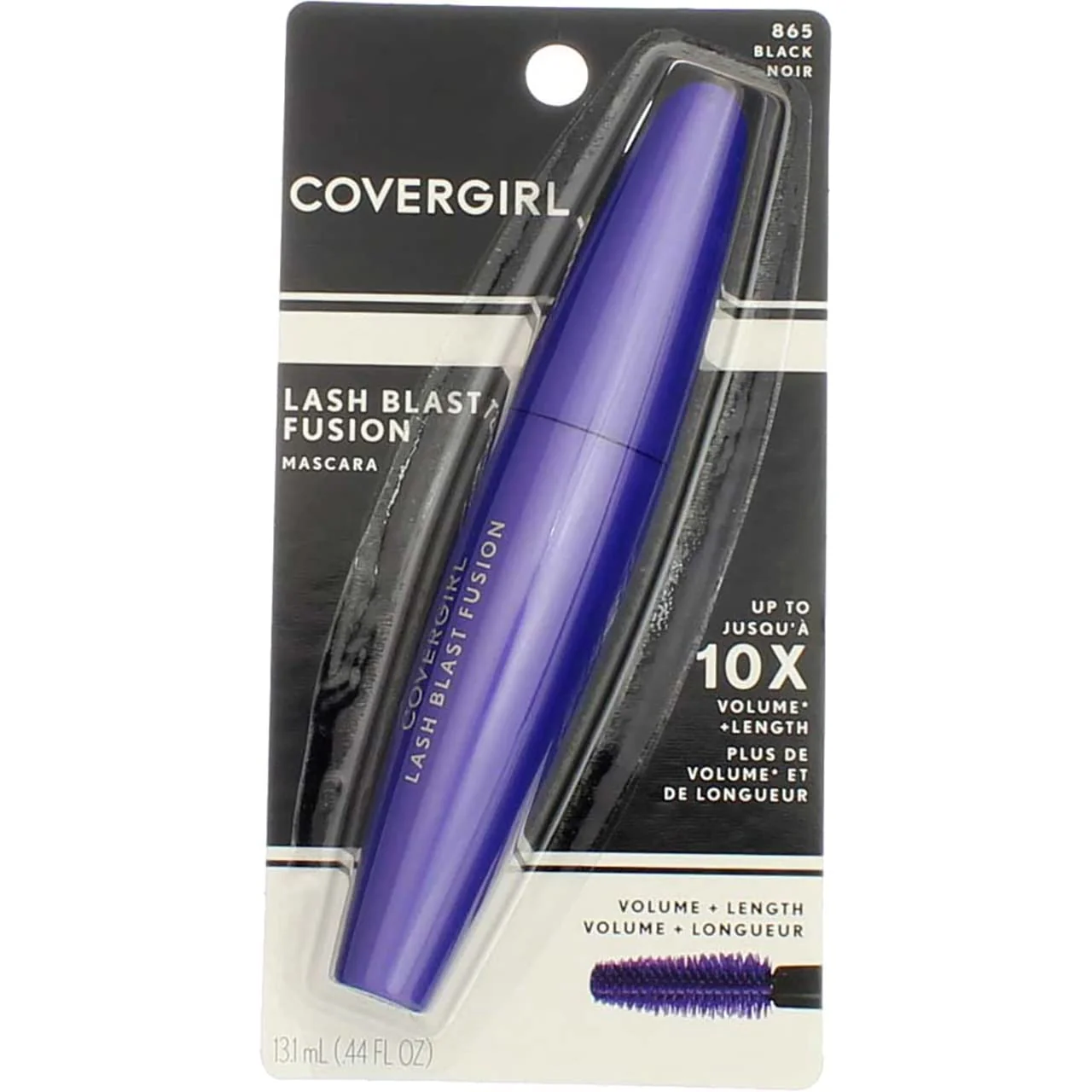 Convenient CoverGirl LashBlastFusion Mascara Black 865 0.44 oz Pack of 3 Expertly Made
