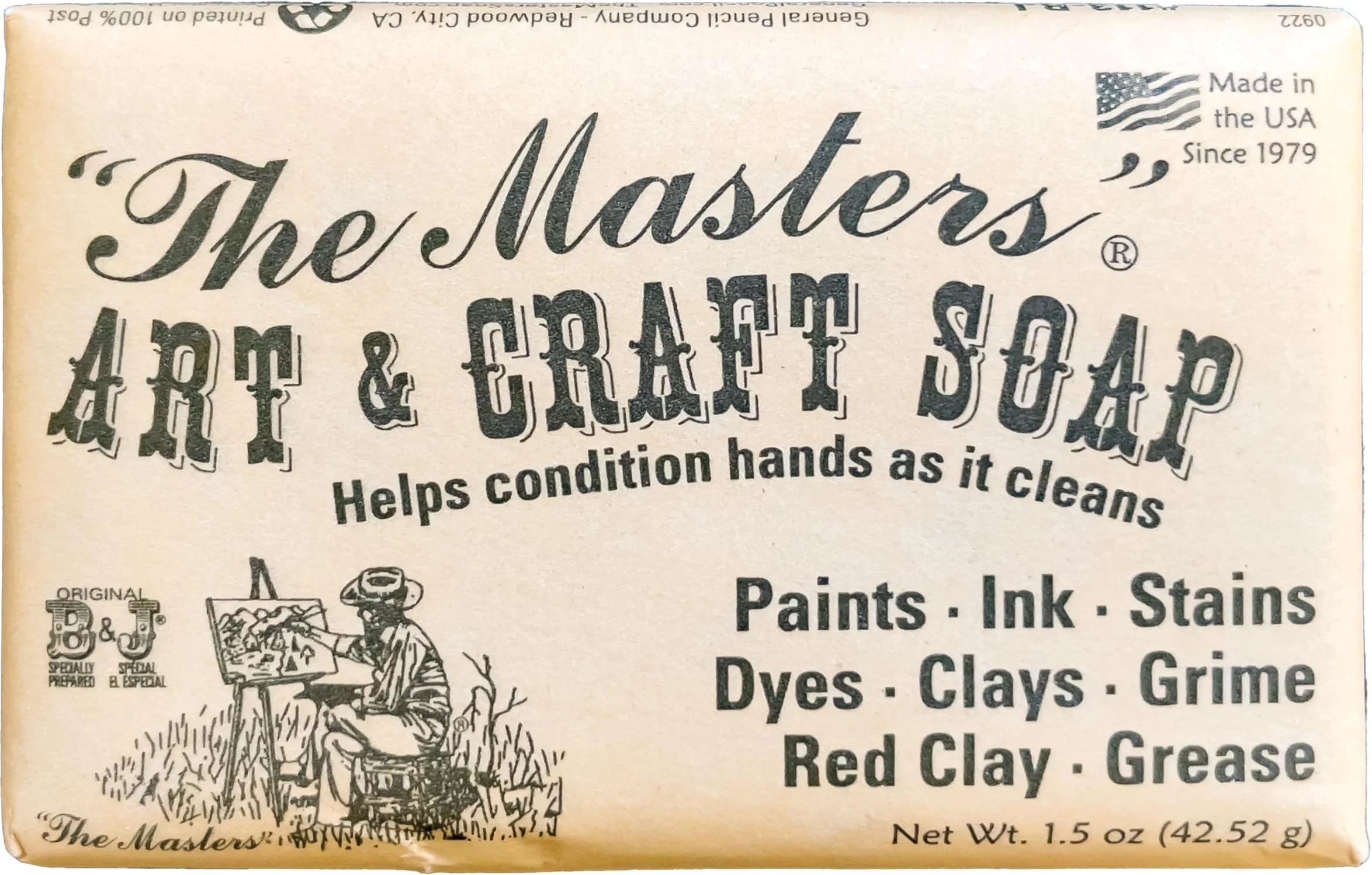 Premium Material General Pencil The Master's Hand Soap-1.4 Ounces Recyclable