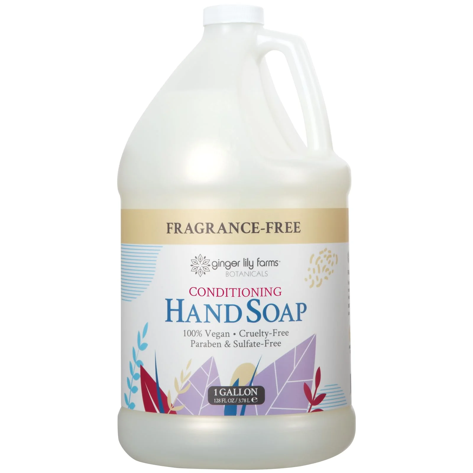 Fine Crafted Ginger Lily Farms Botanicals All-Purpose Liquid Hand Soap Refill Original Design