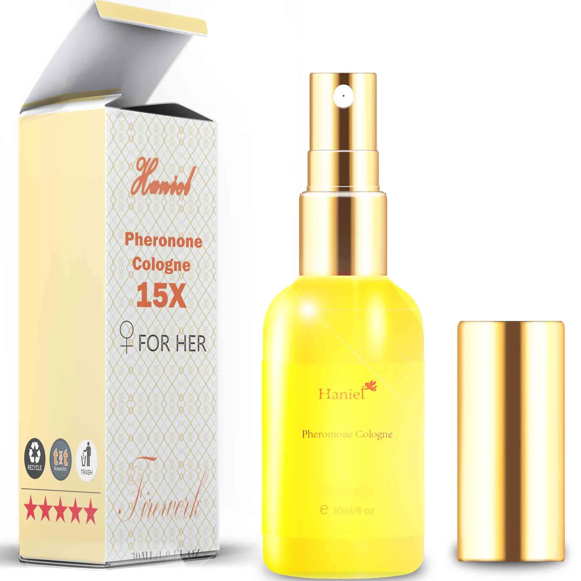 Original Design Haniel Pheromone Spray For Women - Chypre Floral Perfume With Attraction Formula Proven