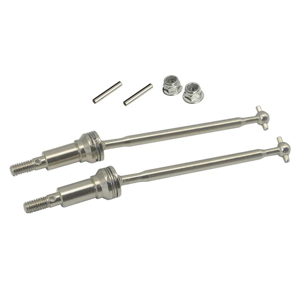 Efficient Max Maxb 9130 Set 1 16 RC Car RC Car Spare Parts Front Drive Shaft Metal Clean