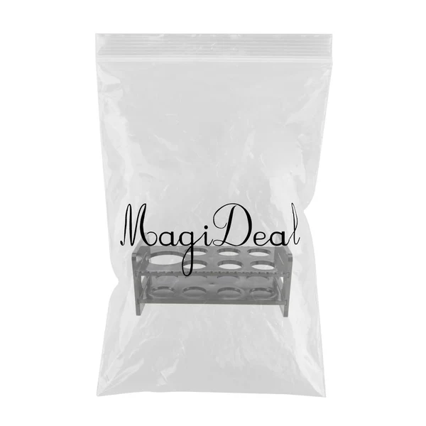 Dependable Max Maxb 7-Hole Black Acrylic Shot Glass Holder Rack Barware Whisky Cup Serving Tray Secure