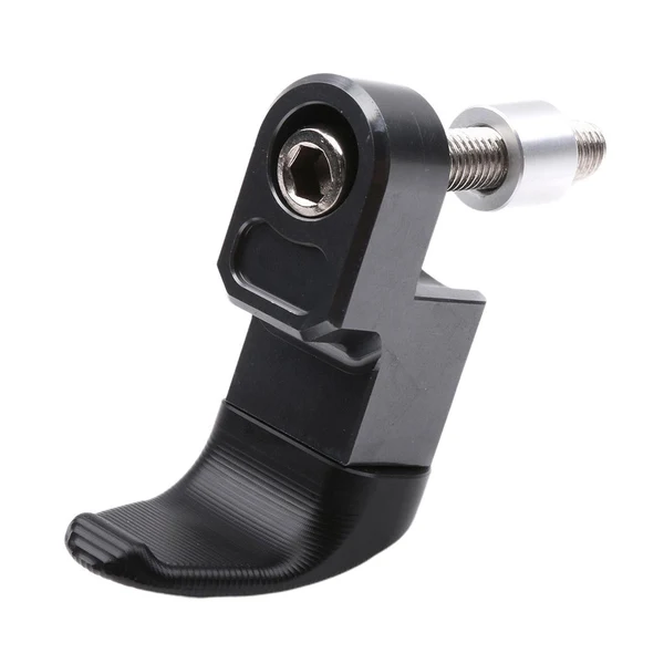 Organic Max Maxb CNC Alloy Helmet Hanger Hook Buckle For Honda PCX125 PCX150 All Year Gray Proven