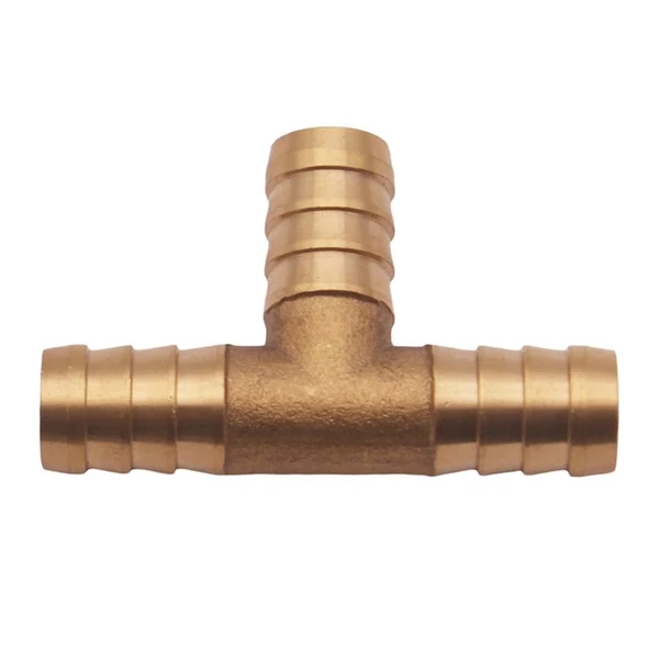 Recyclable Max Maxb 3 8 CAR HOSE BARB TEE Brass Pipe 3 WAY T Fitting Thread Gas Fuel Water Efficient