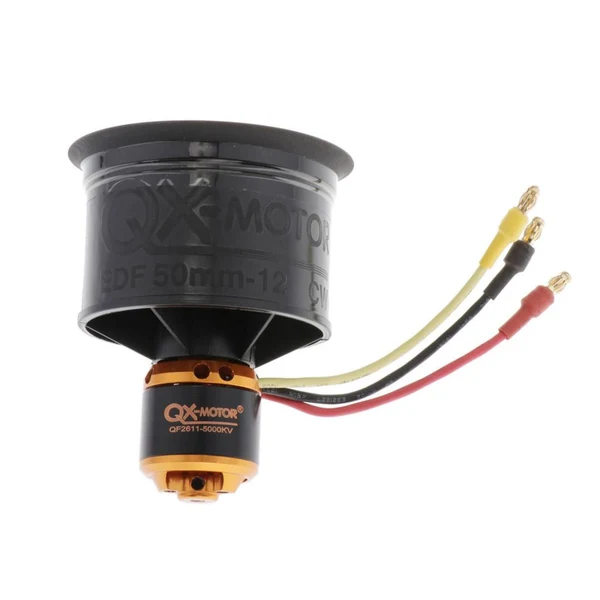 Pure Max Maxb 5-Blade 50mm Duct Fan Brushless Motor for RC EDF Jet AirPlane 5000KV CW Functional