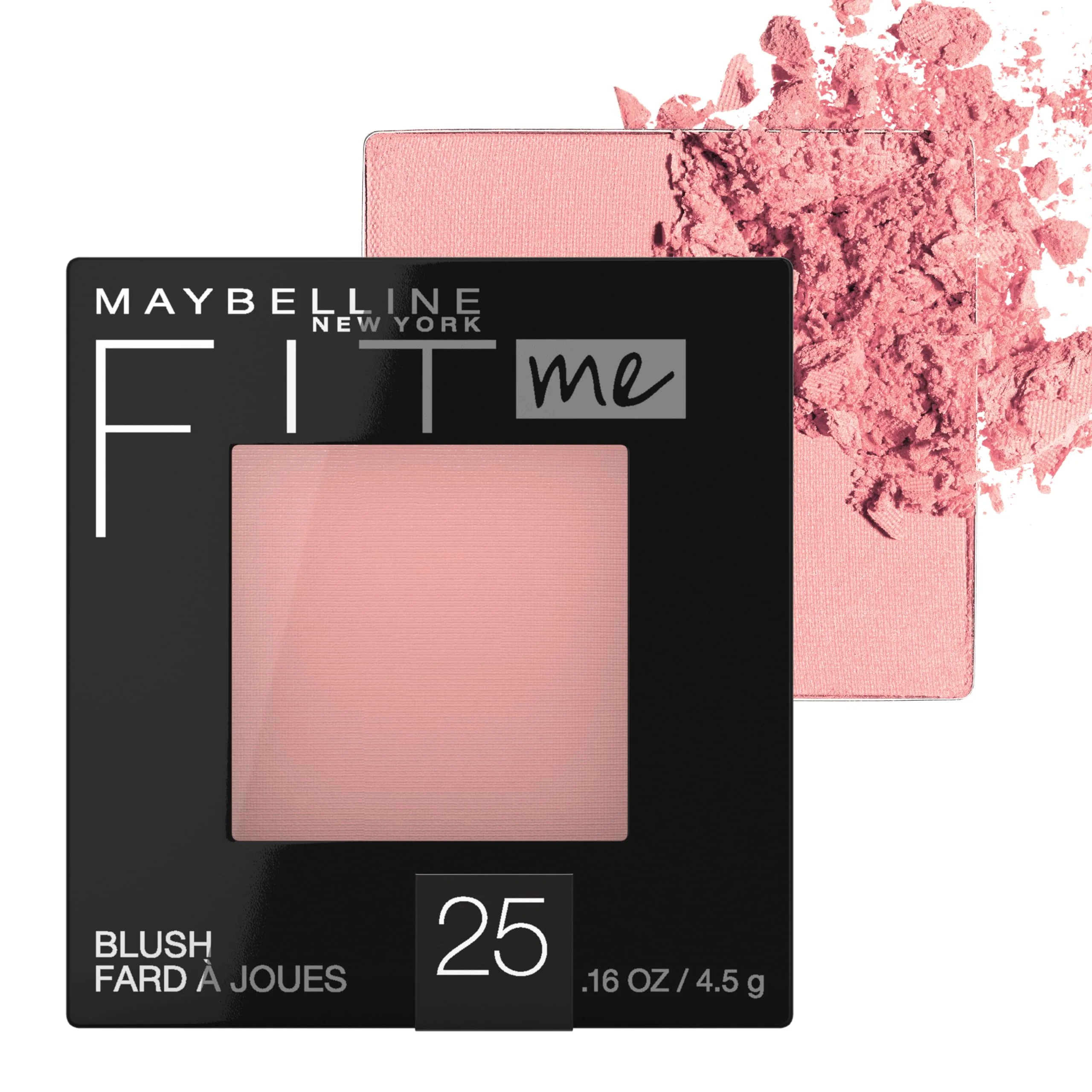 Smart Maybelline Fit Me Blush Lightweight Smooth Blendable Long-lasting All-Day Face Enhancing Makeup Color Pink 1 Count Quality