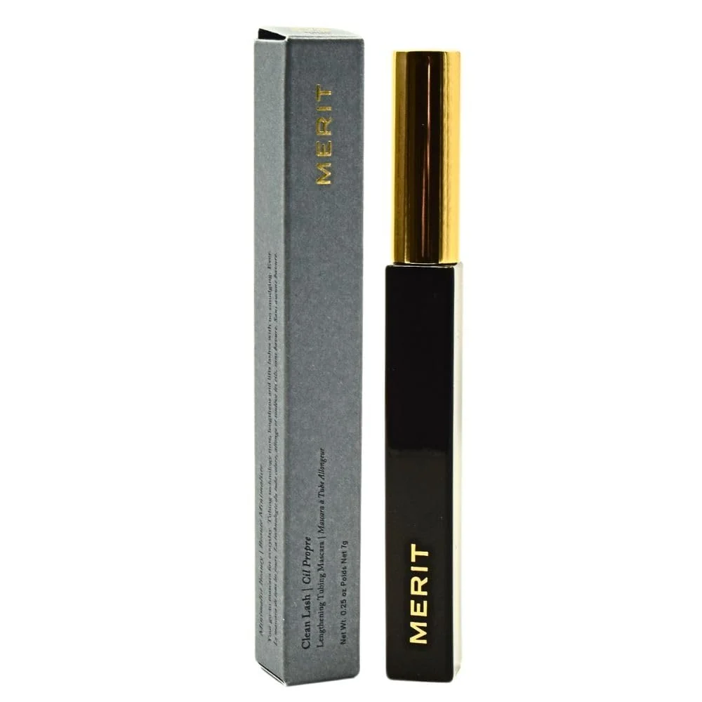 Breathable MERIT Clean Lash Lengthening Tubing Mascara Easy-to-Use