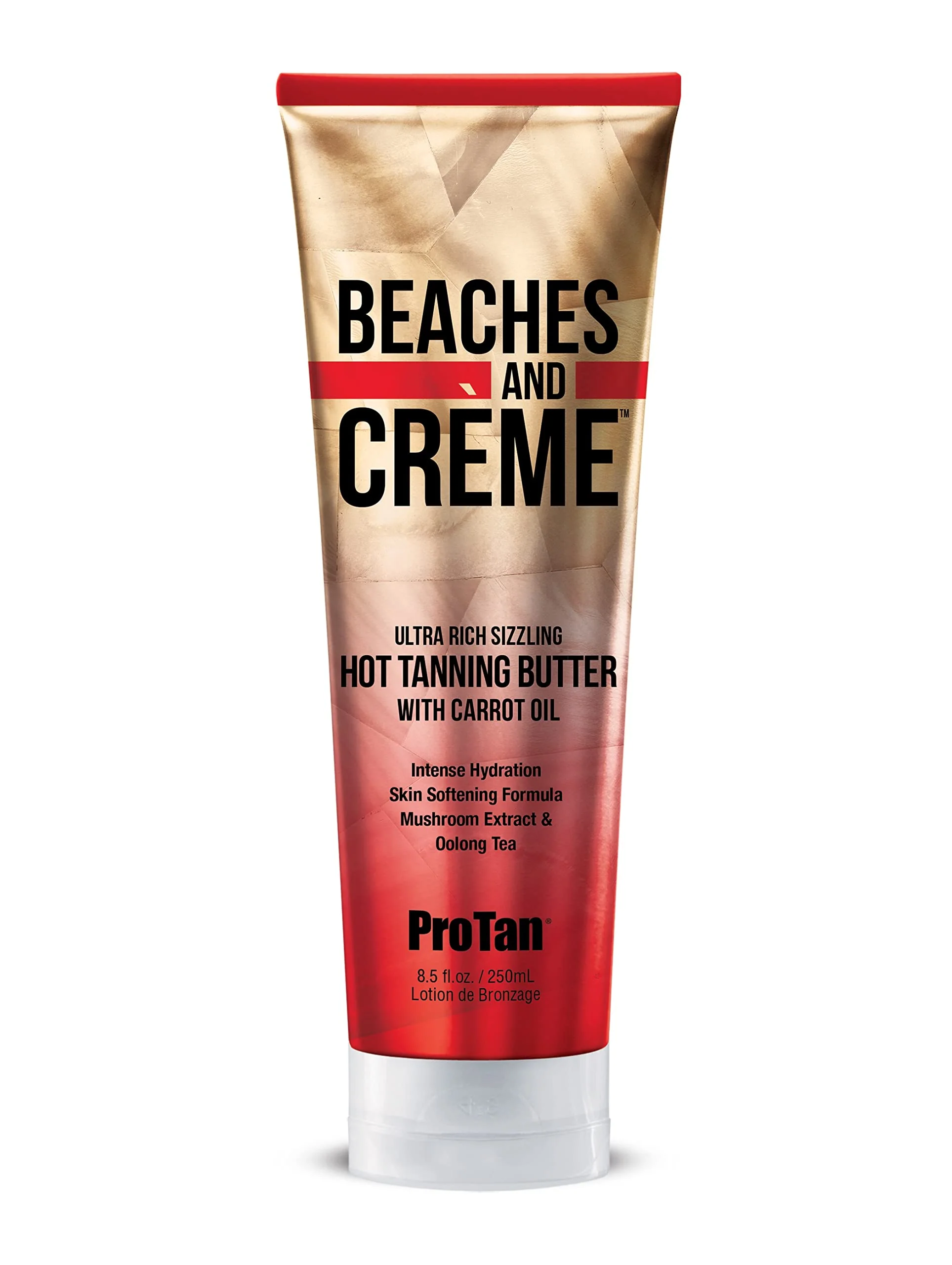 Genuine Beaches Creme Sizzling Hot Tanning Butter 8.5oz Convenient