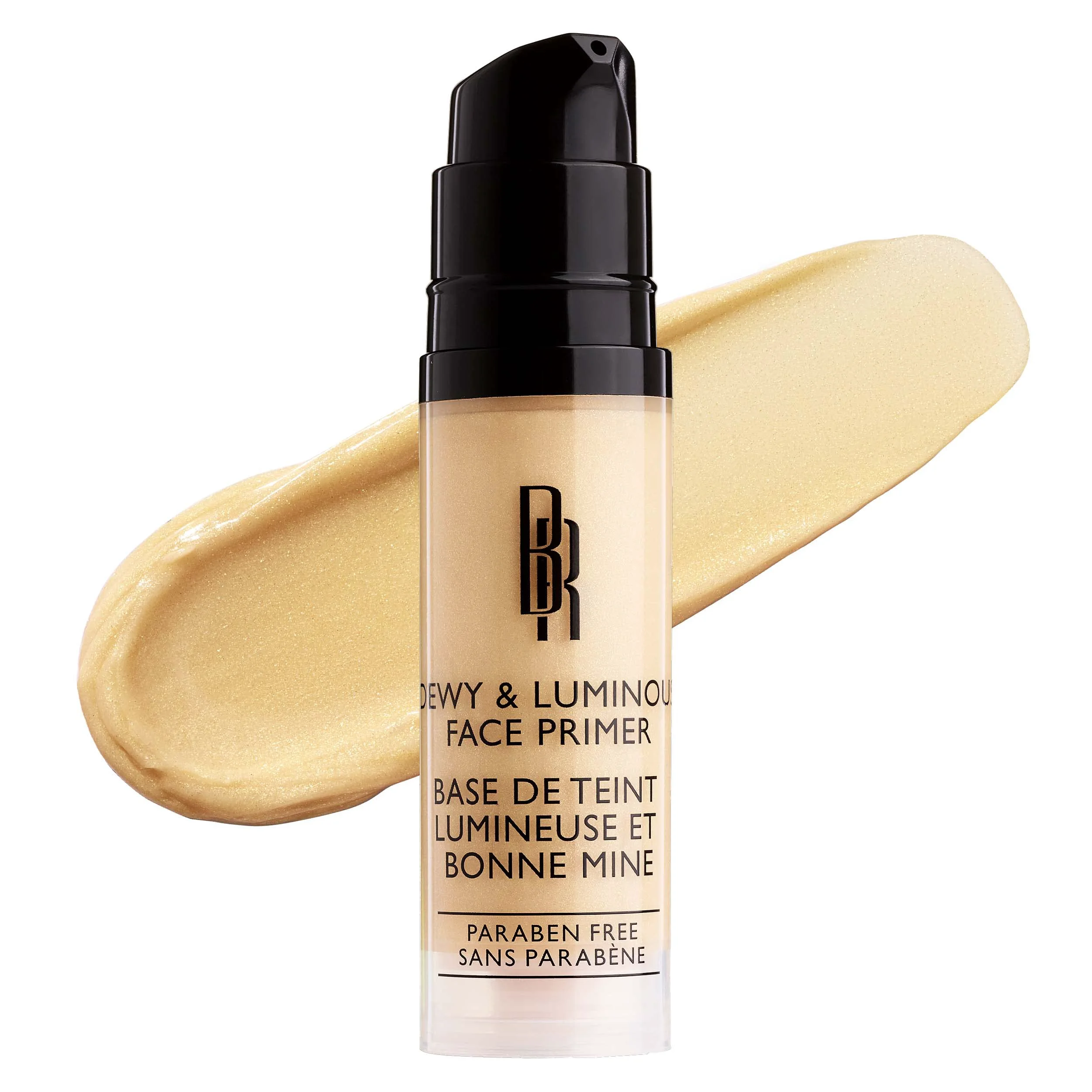 Pure Black Radiance Face Primer Dewy Luminous 0.5 Fl Oz Reliable