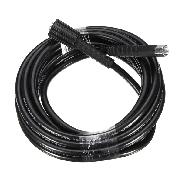 Soft Max High Pressure Washer Water Hose Jet Power Pipe 8M 160 Bar M22 Thread - 14mm Optimized