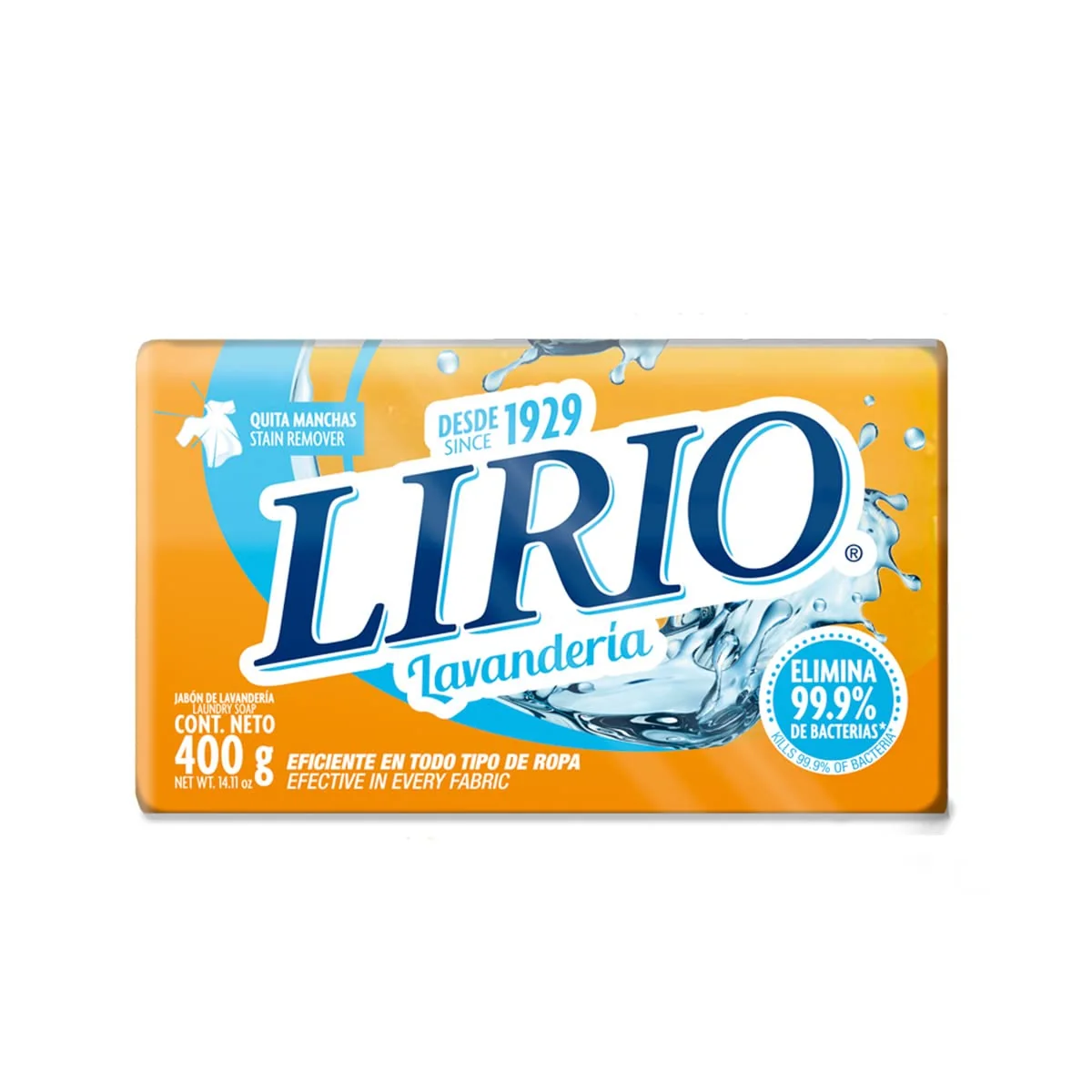 Green Lirio Laundry Soap Clasico 14.1 Ounce Exceptional