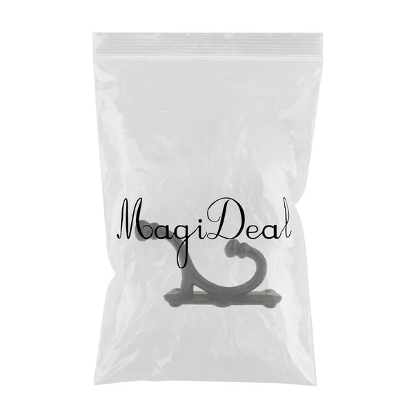 Eco-Friendly Max Cast Iron Hook Movable Wall Hanging Hook Creative Wall Decoration Black Carefully Designed